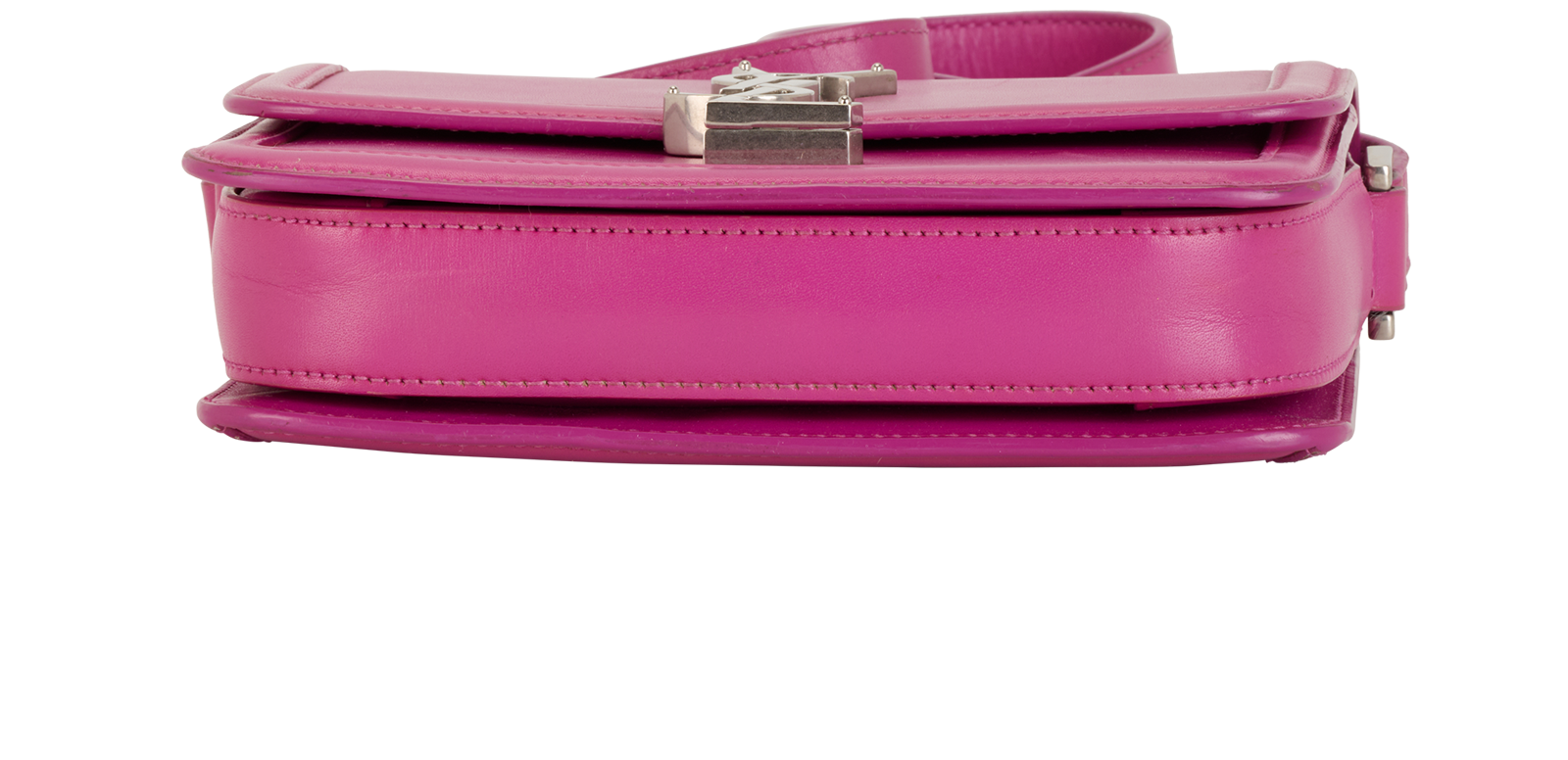 Small Solferino Crossbody, &pound;650, Handbags, Pink, Leather, Top view